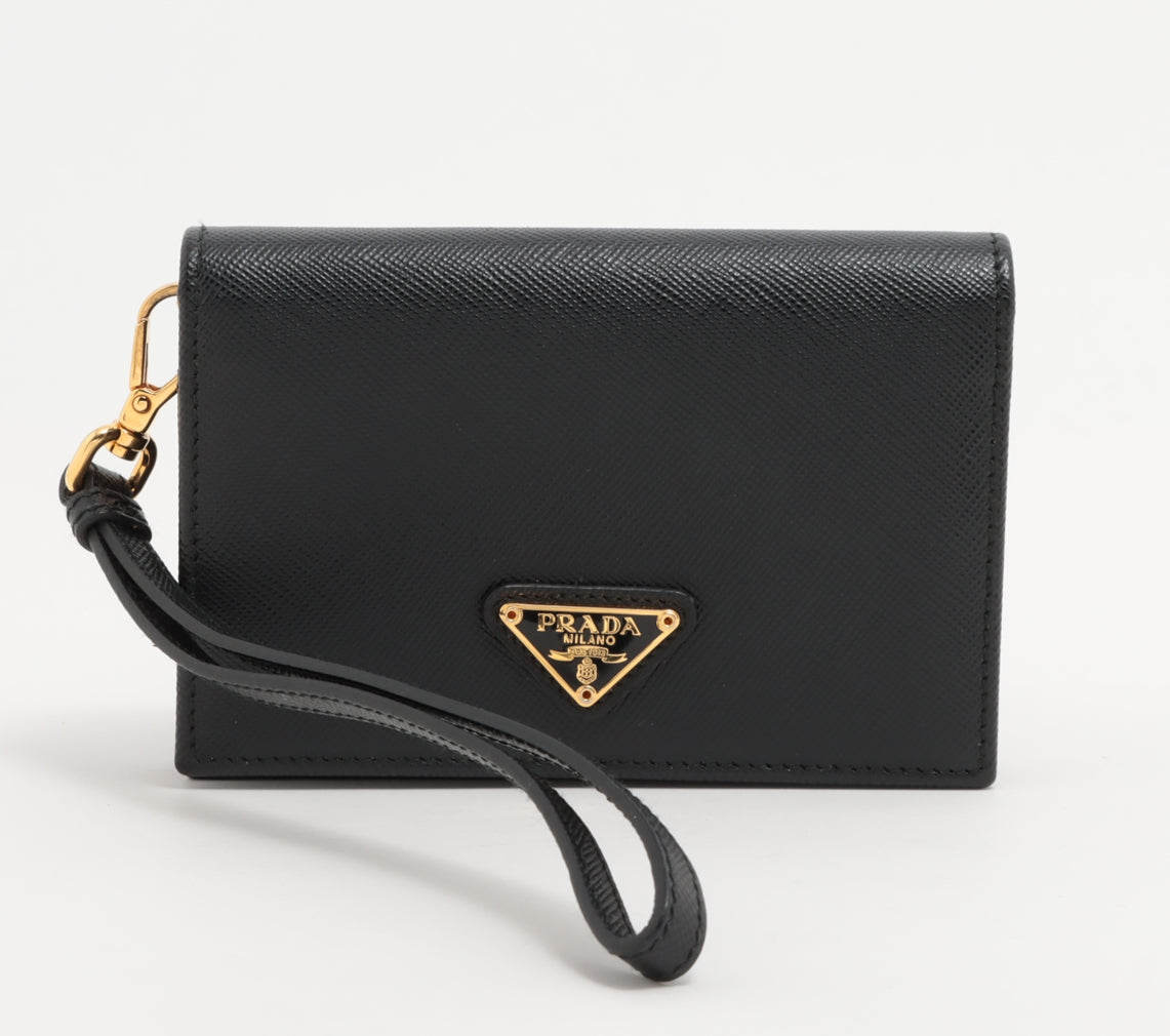 Prada Saffiano Leather Card Case