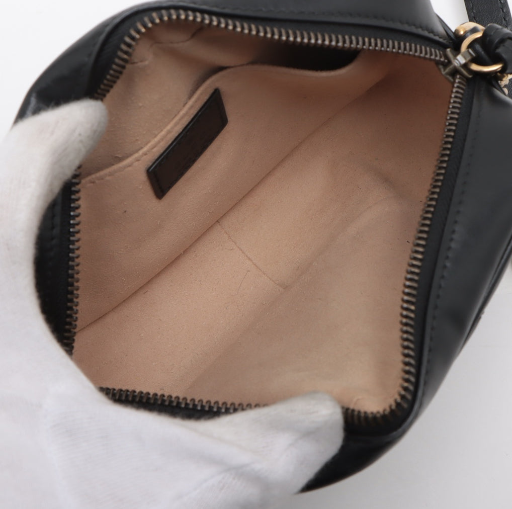 Gucci GG Marmont Leather Chain Shoulder Bag