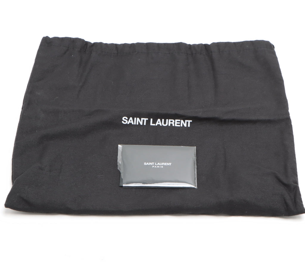 Saint Laurent Paris College Leather 2 Way Shoulder Bag