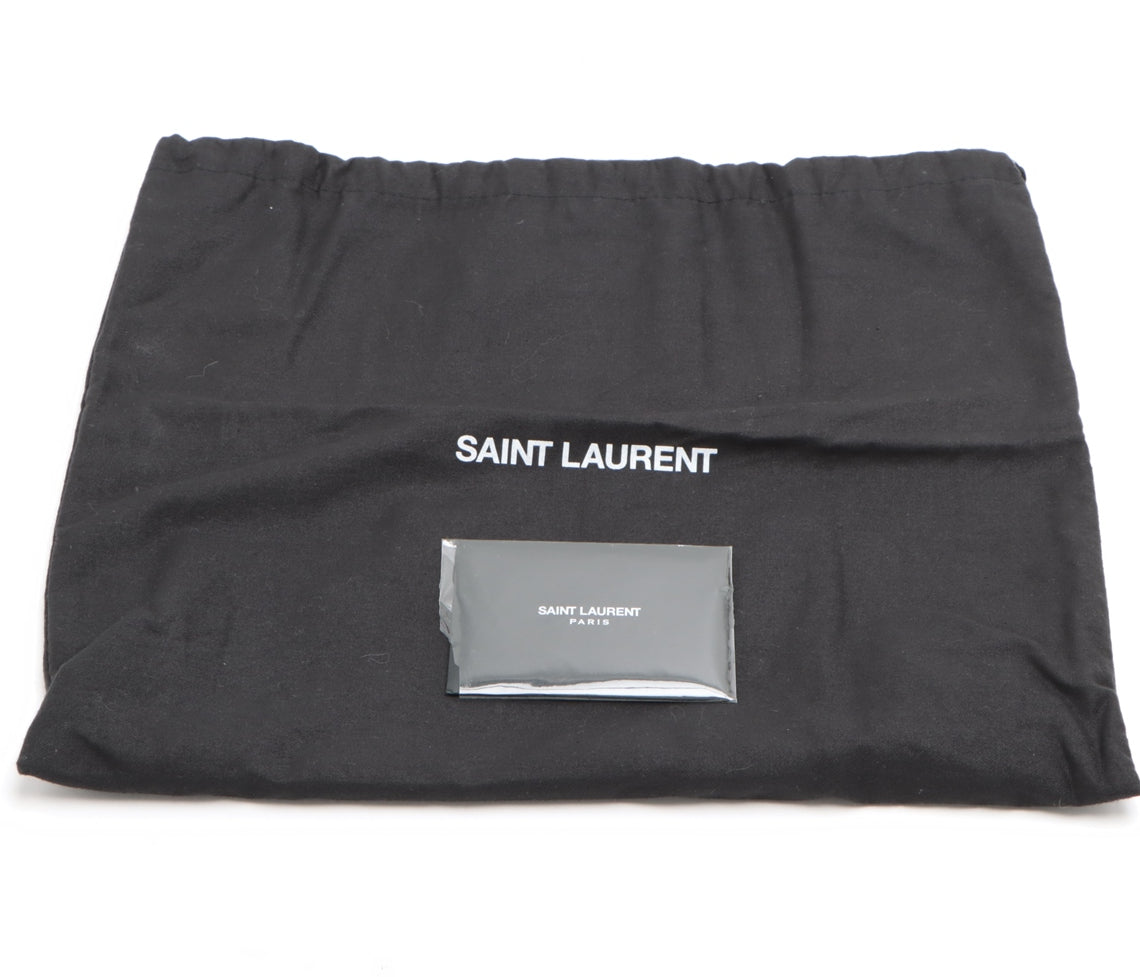 Saint Laurent Paris College Leather 2 Way Shoulder Bag