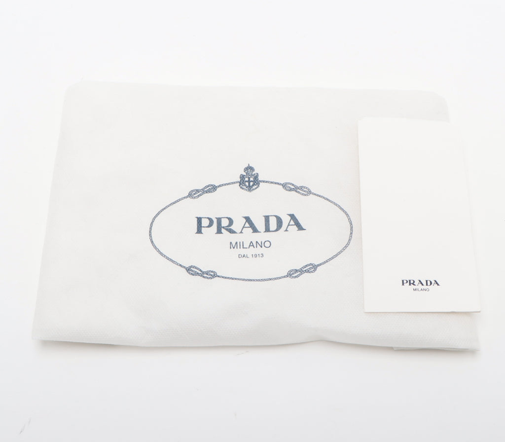 Prada Tessuto Nylon & Leather 2 Way Handbag