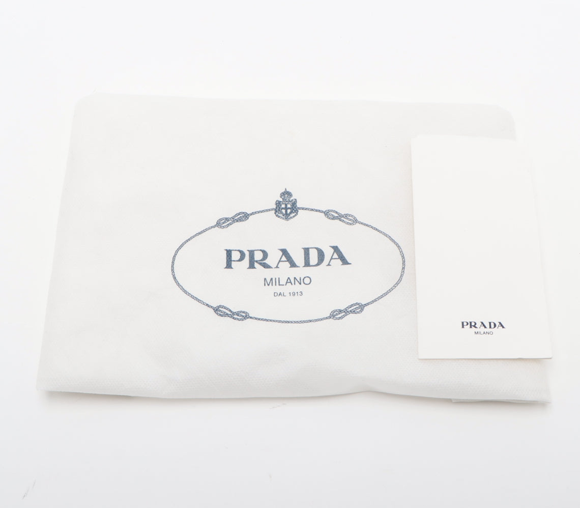 Prada Tessuto Nylon & Leather 2 Way Handbag