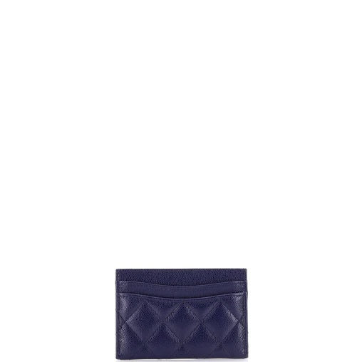 Chanel Classic Card Holder Quilted Caviar