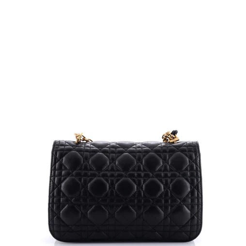 Christian Dior Dioraddict Flap Bag Cannage Quilt Lambskin Medium