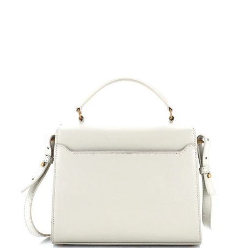 Saint Laurent Cassandra Top Handle Bag Leather Mini