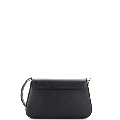 Valentino Garavani VLogo Bold Flap Shoulder Bag Leather Mini