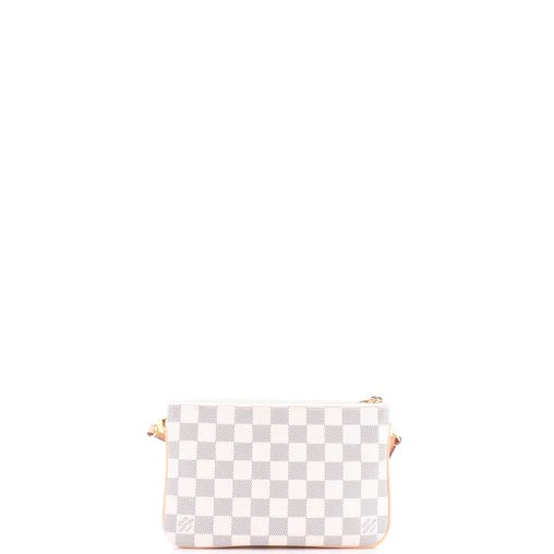 Louis Vuitton Double Zip Pochette Damier