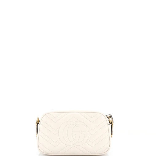 Gucci GG Marmont Shoulder Bag Matelasse Leather Small