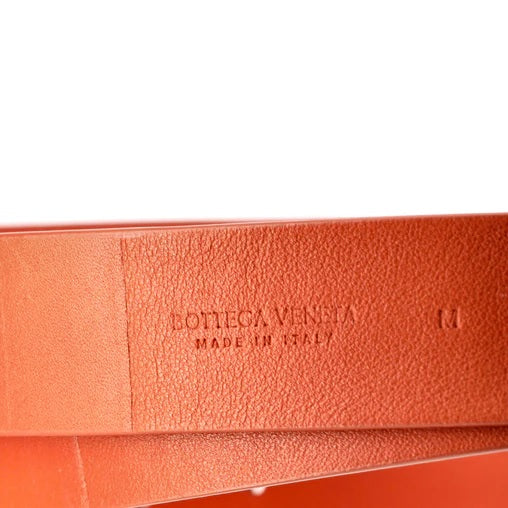 Bottega Veneta Double Strap Horsebit Buckle Belt Leather Wide
