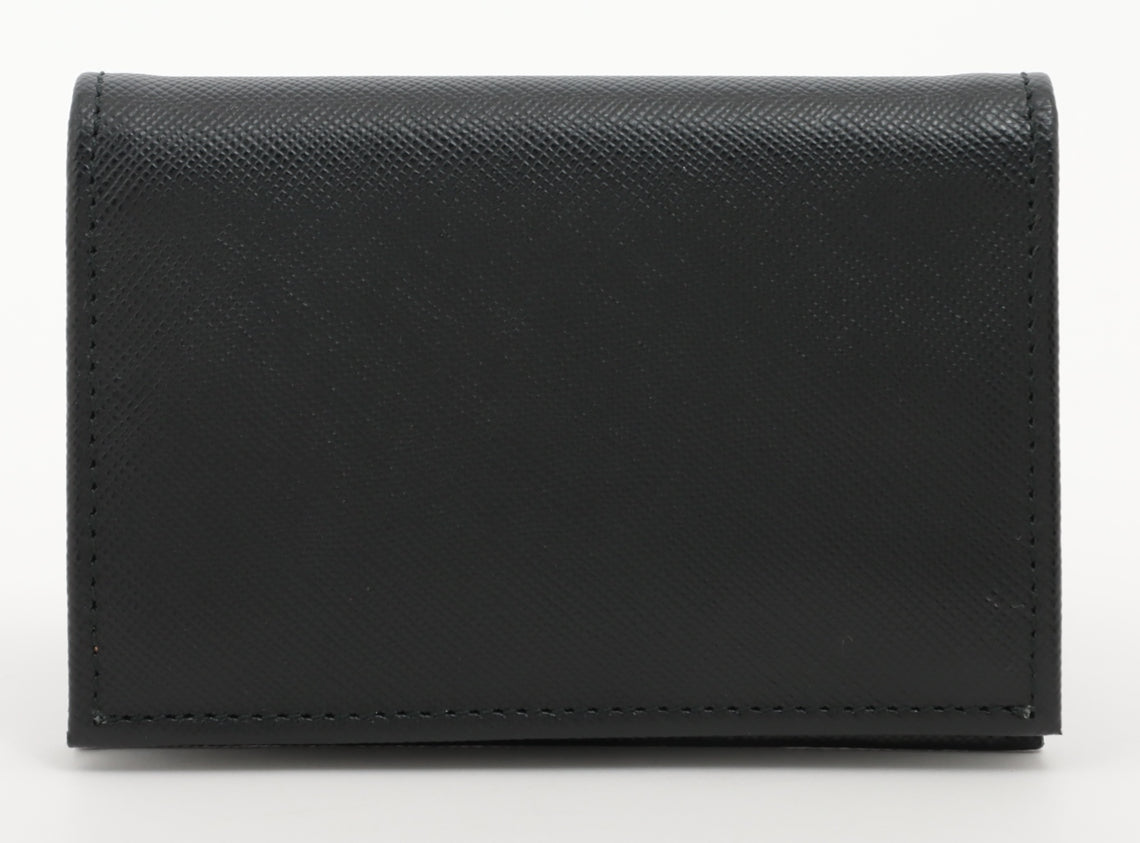 Prada Saffiano Metal Leather Card Case