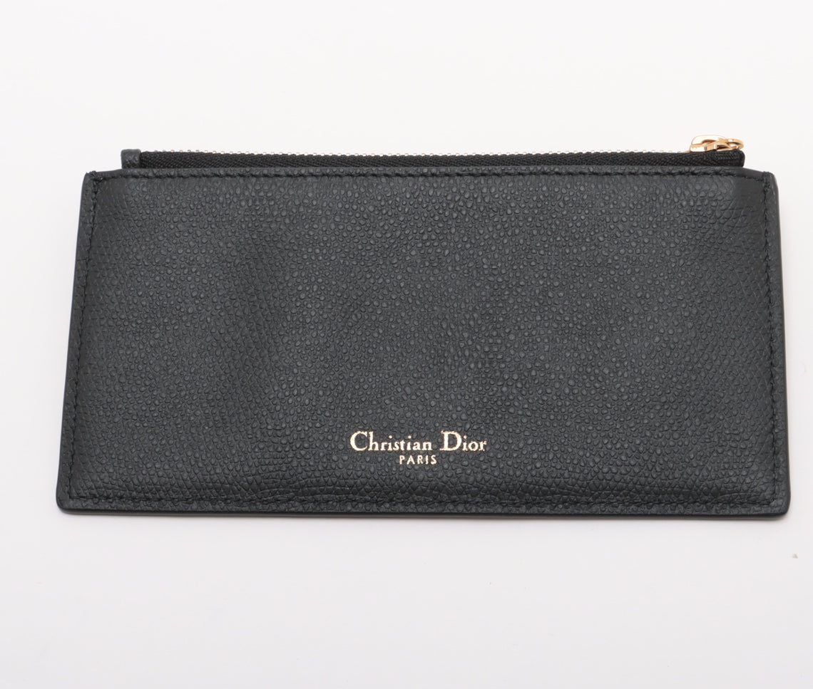 Christian Dior Saddle Leather Chain Wallet