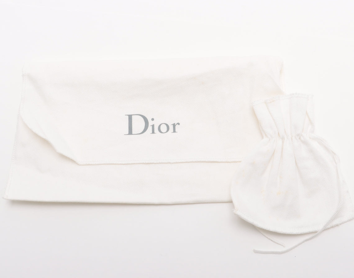 Christian Dior Saddle Leather Chain Wallet