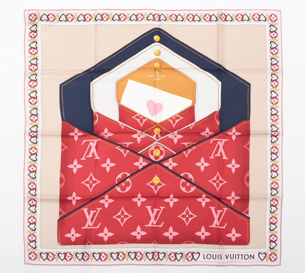 Louis Vuitton Carré 70 Mai TRUE LV Scarf Silk Wears