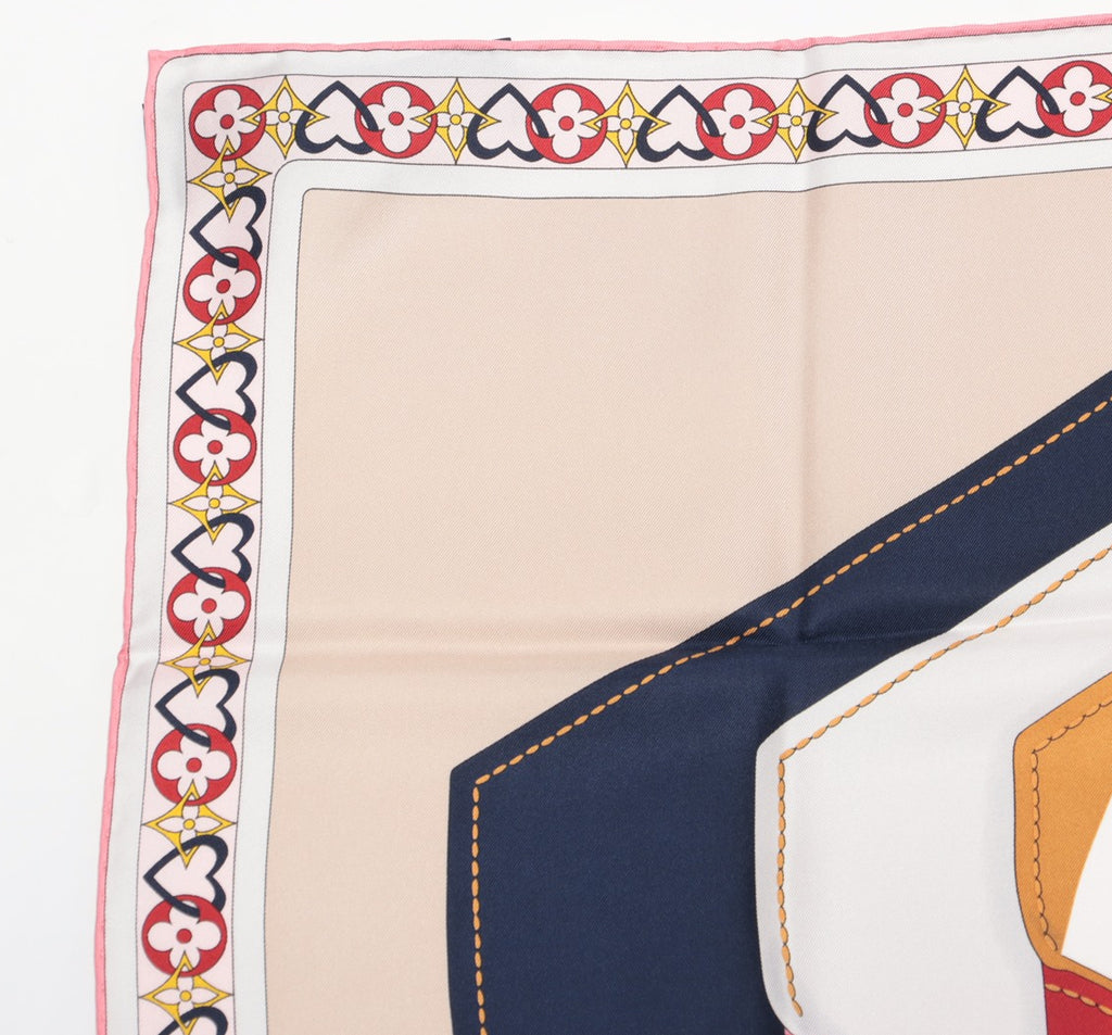 Louis Vuitton Carré 70 Mai TRUE LV Scarf Silk Wears