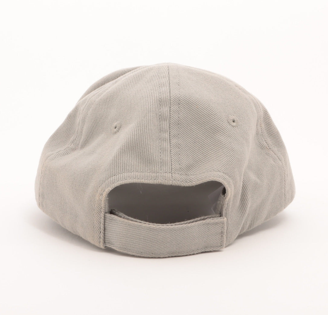 Balenciaga Cap L Cotton Gray Wears Marked