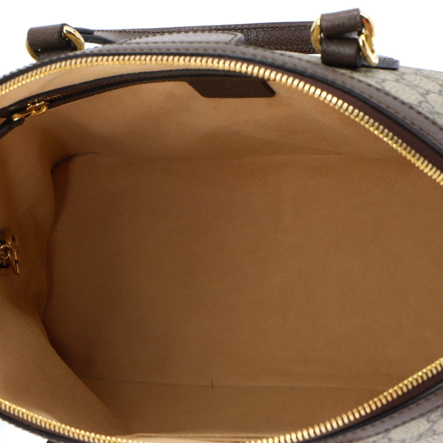 Gucci Ophidia Dome Top Handle Bag GG Coated Canvas Medium