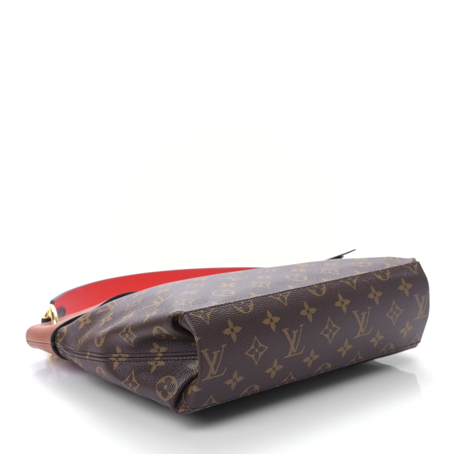 LOUIS VUITTON  Monogram Tuileries Besace Caramel Rouge