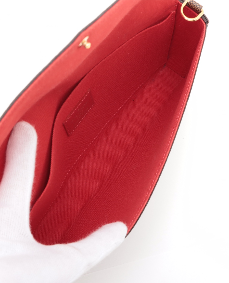 Louis Vuitton Damier Pochette Félicie Brown