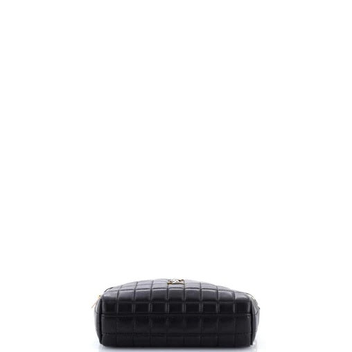 Saint Laurent Cassandre Chain Camera Bag Quilted Leather Mini