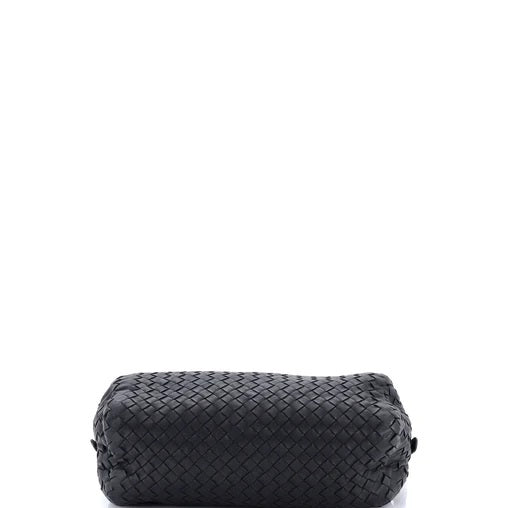 Bottega Veneta Barrel Shoulder Bag Intrecciato Leather Medium