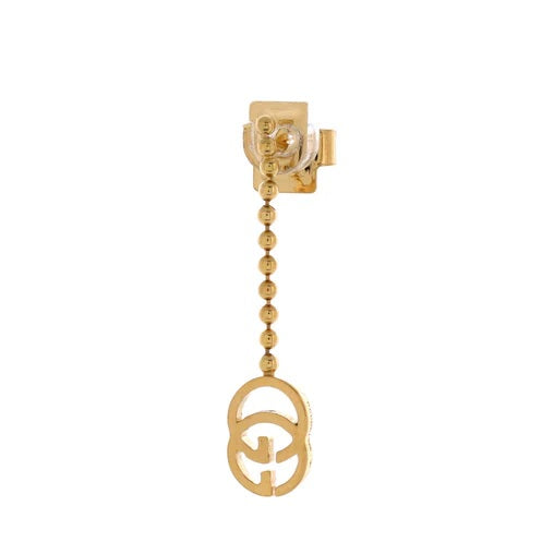 Gucci GG Drop Earrings 18K Yellow Gold