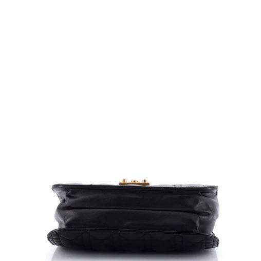 Christian Dior Dioraddict Flap Bag Cannage Quilt Lambskin Medium