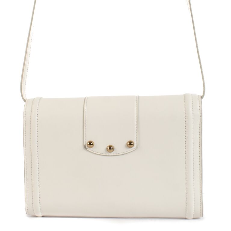 New Dolce & Gabbana White Amore Crossbody Bag