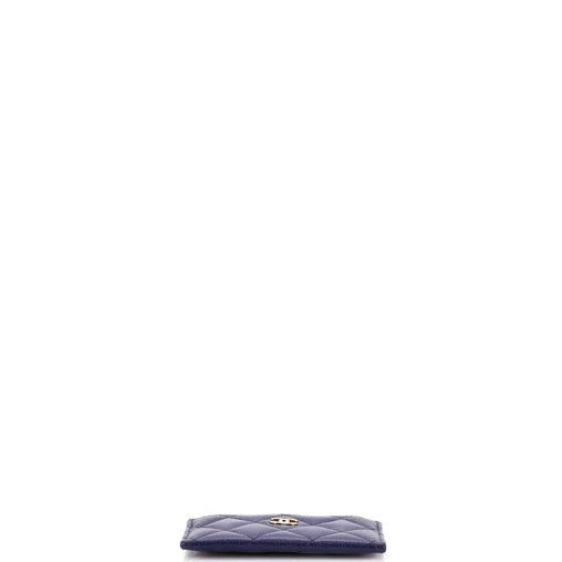 Chanel Classic Card Holder Quilted Caviar