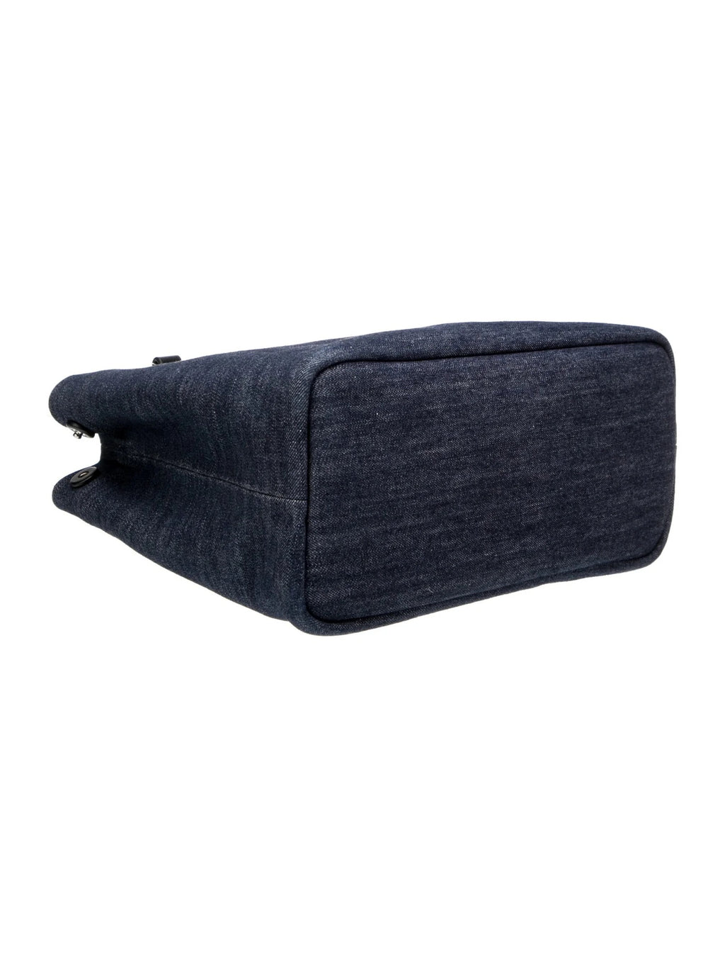 Prada Small Denim Canapa Logo Tote Prada ToteBlue LeatherGraphic