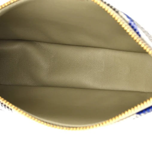 BurberryShield Sling Shoulder Bag Check Canvas and Leather Mini