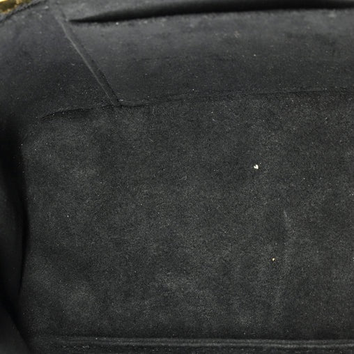 Louis Vuitton Vanity Handbag Monogram Ink Embossed Lambskin PM