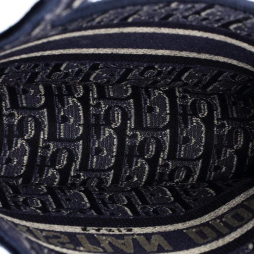 Christian Dior Book Tote Oblique Velvet Mini