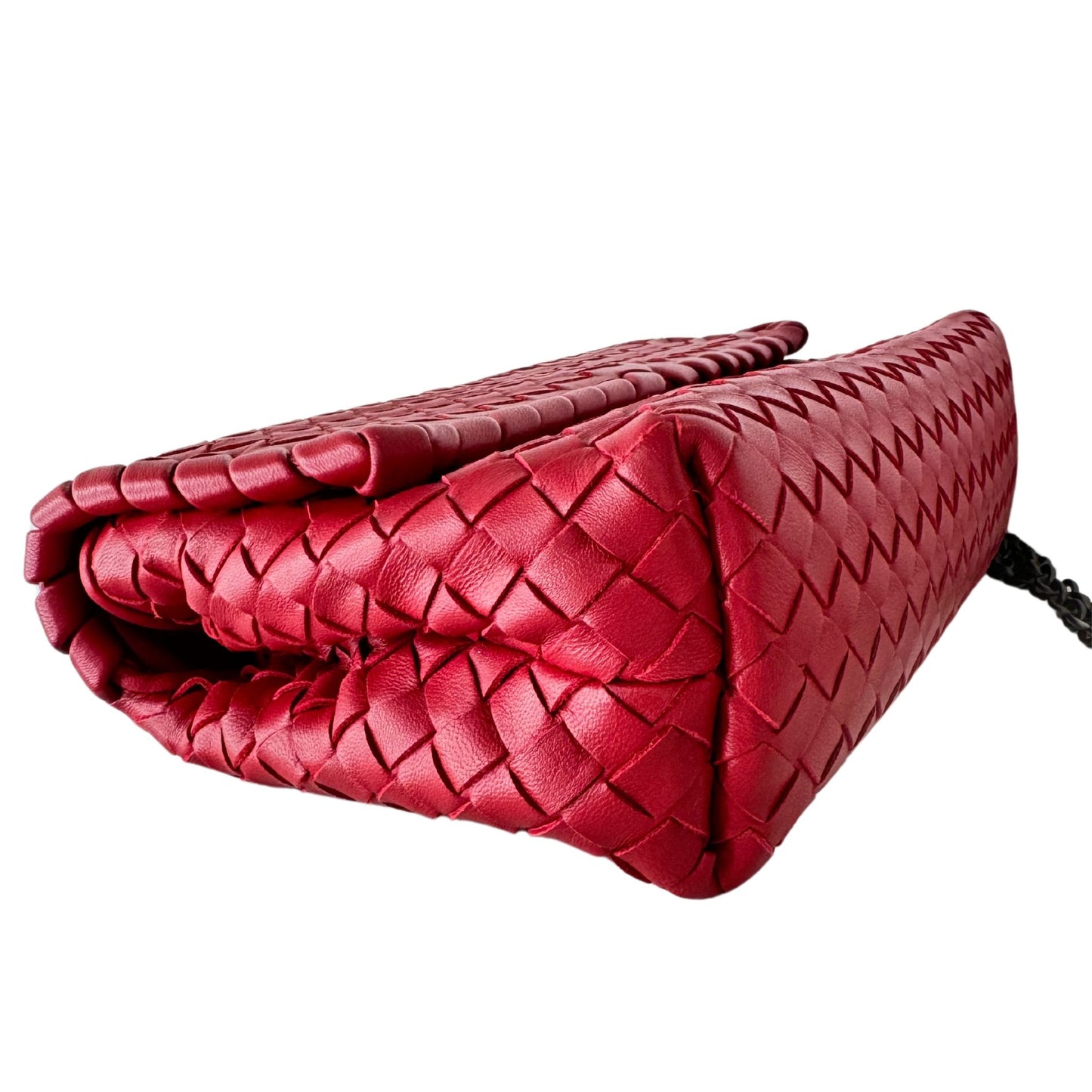 Bottega Veneta Olimpia Crossbody Bag Intrecciato Nappa Baby