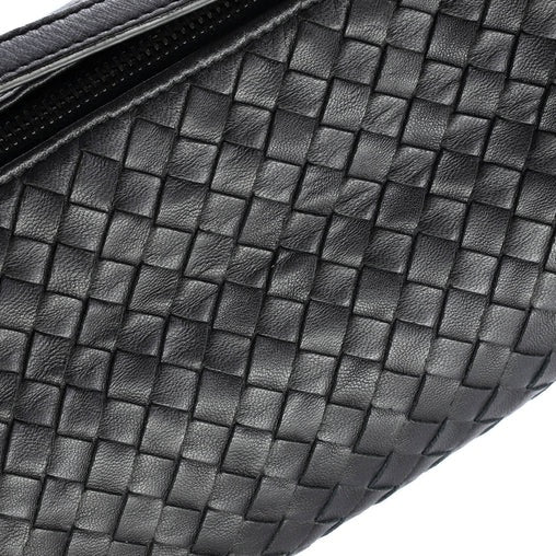 Bottega Veneta Barrel Shoulder Bag Intrecciato Leather Medium
