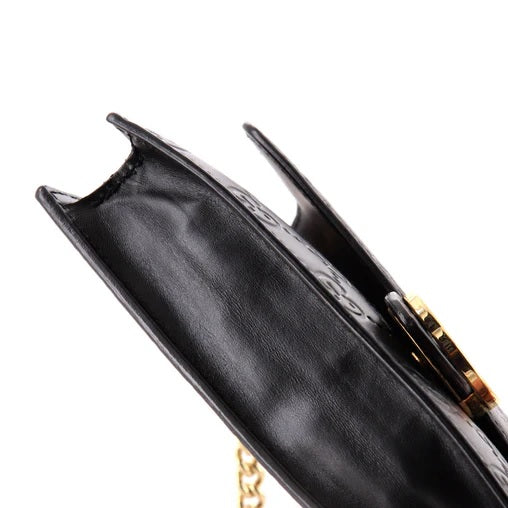 GucciIcon Wallet on Chain Guccissima Leather