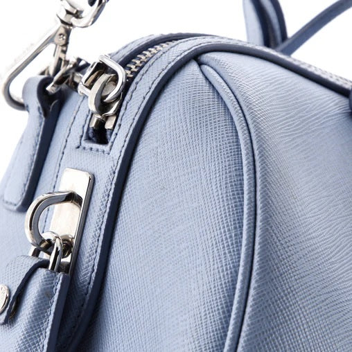 Prada Convertible Bowler Bag Saffiano Leather Small