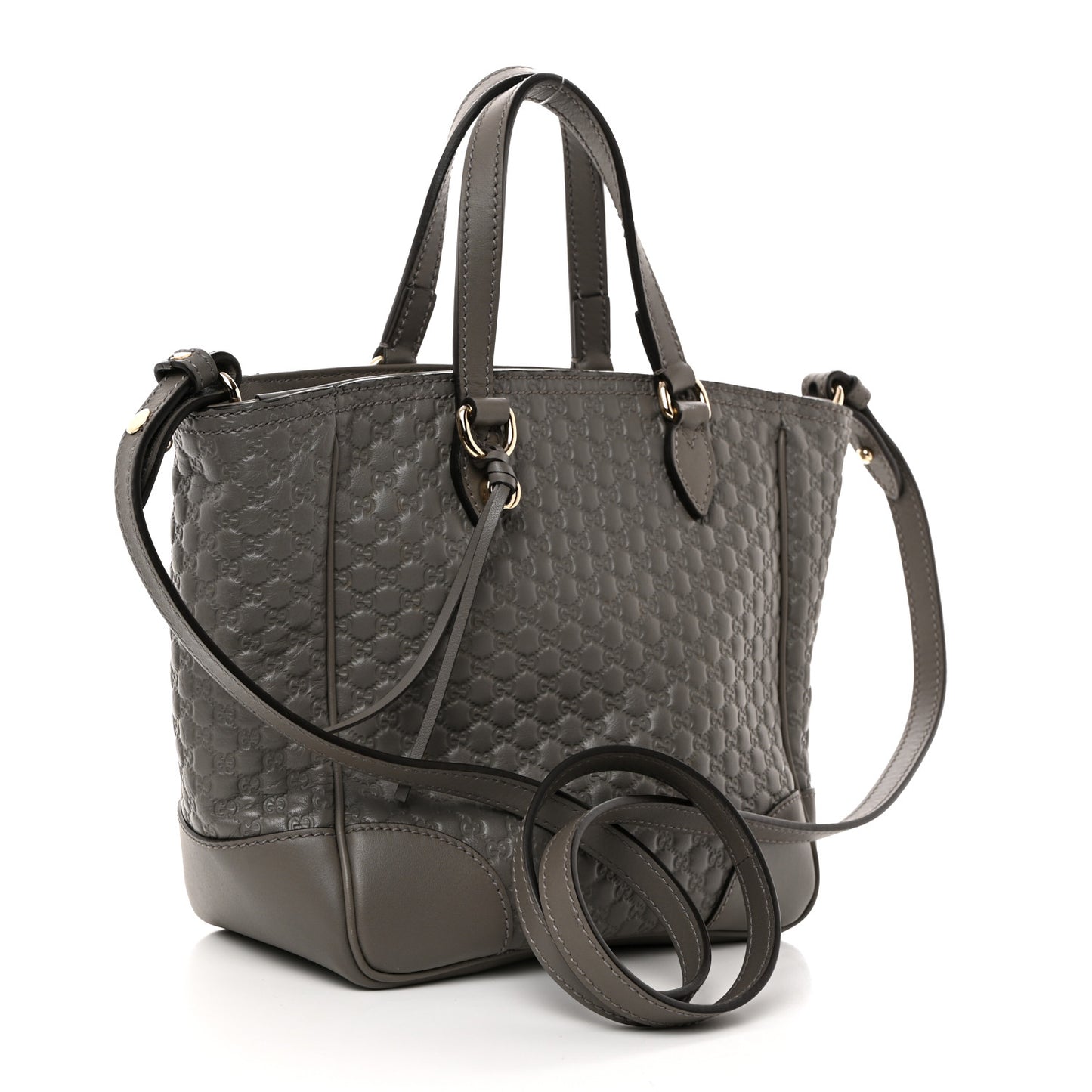 Gucci  Microguccissima Small Bree Tote Graphite