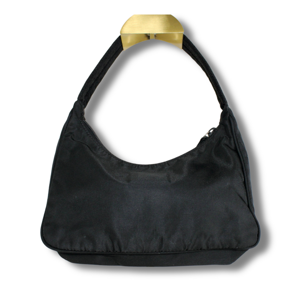 PRADA Tessuto Nylon Sport Mini Shoulder Bag Black