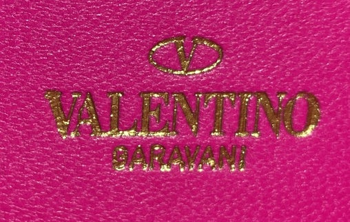 Valentino GaravaniRoman Stud Wallet on Chain Quilted Leather