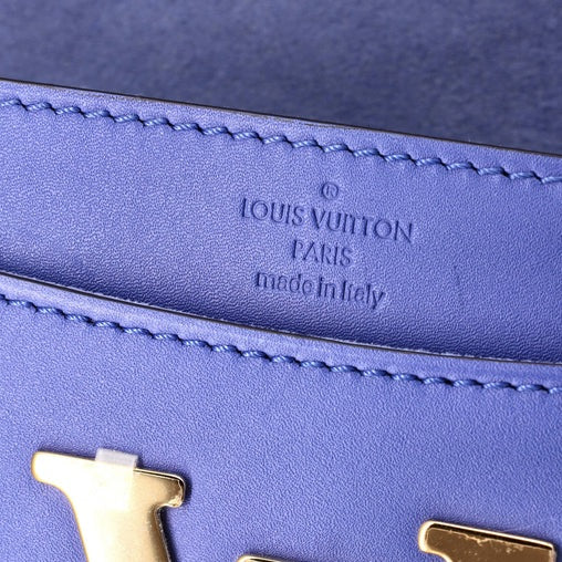 Louis Vuitton Chain Louise Clutch Leather MM