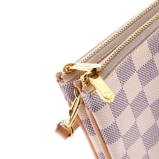 Louis Vuitton Double Zip Pochette Damier