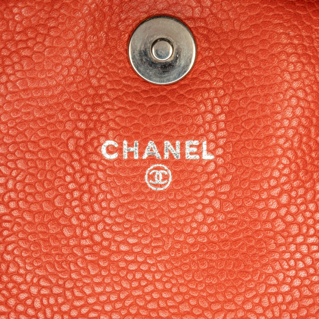 Chanel Caviar Half moon Wallet on Chain