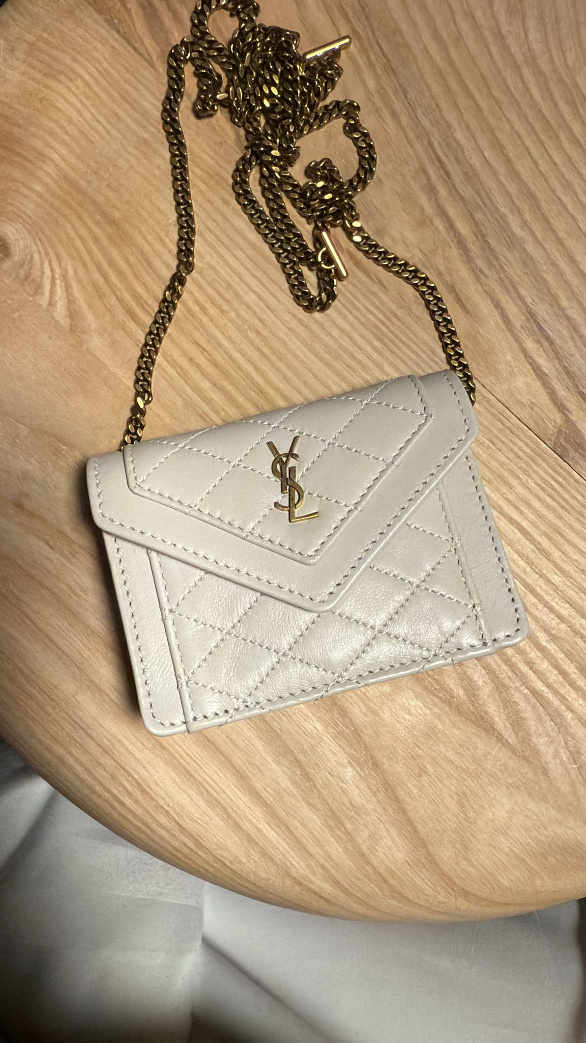 New Saint laurent Gaby micro quilted bag