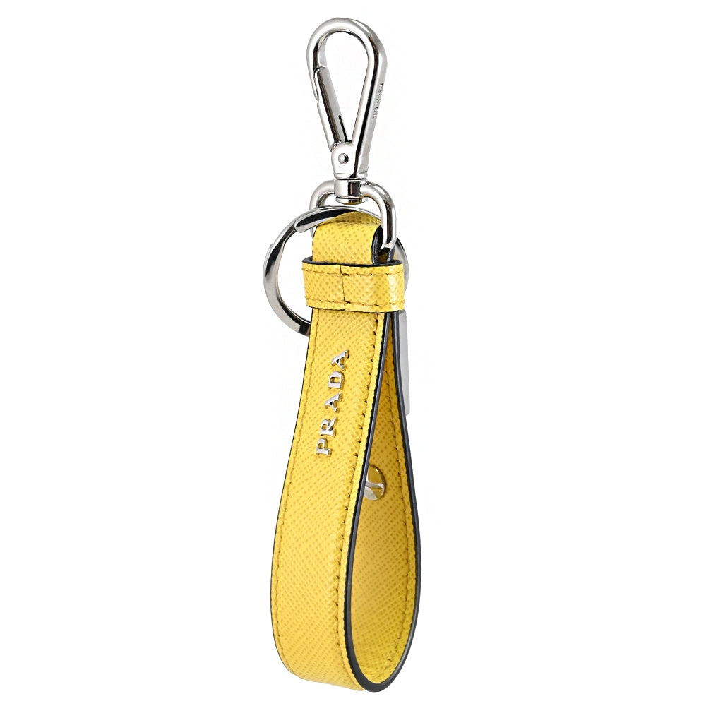 New Prada Saffiano Strap Keychain