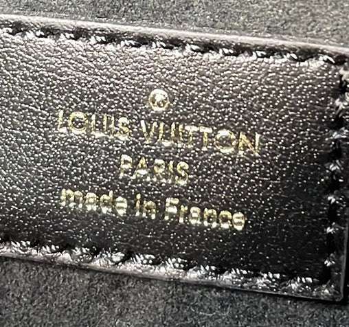 Louis Vuitton Padlock on Strap Handbag Monogram Canvas and Leather