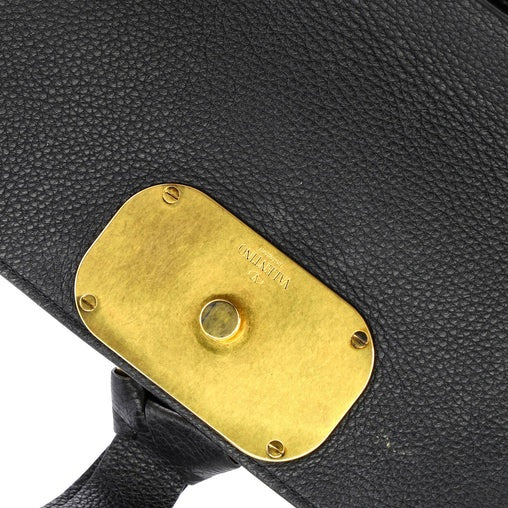 Valentino Garavani VRing Chain Shoulder Bag Leather Medium