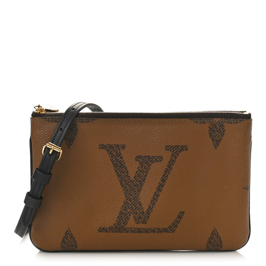 Louis Vuitton Giant Monogram Reverse Double Pochette