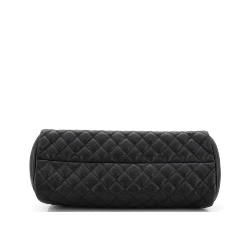 Chanel Just Mademoiselle Bag Quilted Caviar Medium
