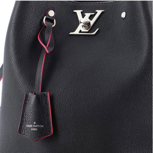 Louis Vuitton Lockme Bucket Bag Leather