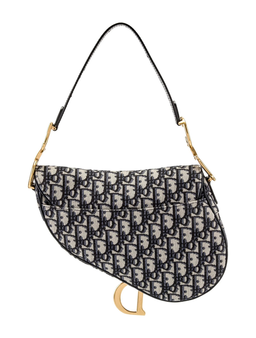 Christian Dior Canvas Oblique Saddle